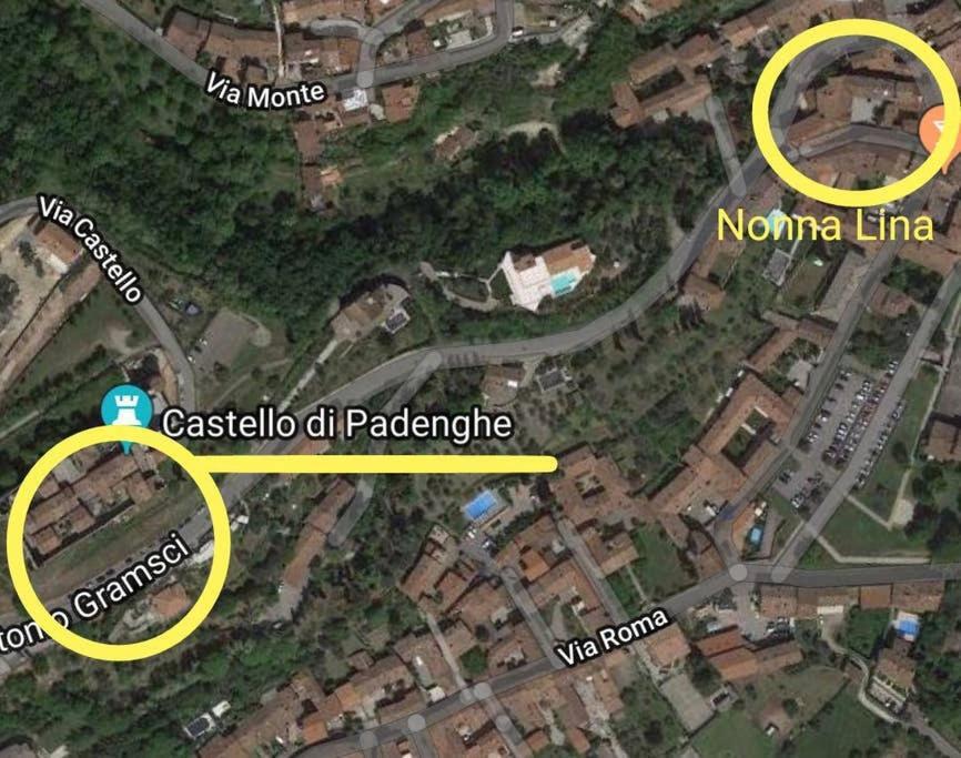 פאדנג'ה סול גארדה Appartamento Nonna Lina מראה חיצוני תמונה